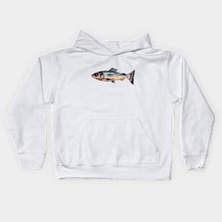 Salmon fish Kids Hoodie